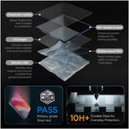 Tempered Glass Full Face Spigen Glas.tR EZ-FIT Apple iPhone Duo Διάφανο (1 τεμ.)