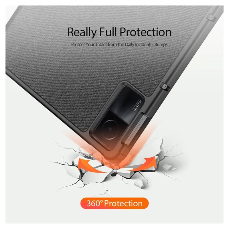 Θήκη TPU Flip Shock Proof Dux Ducis Domo Xiaomi Redmi Pad 10.6" Μαύρο
