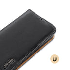 Θήκη Δερμάτινη Dux Ducis Hivo RFID Wallet Apple iPhone 15 Pro Max Μαύρο