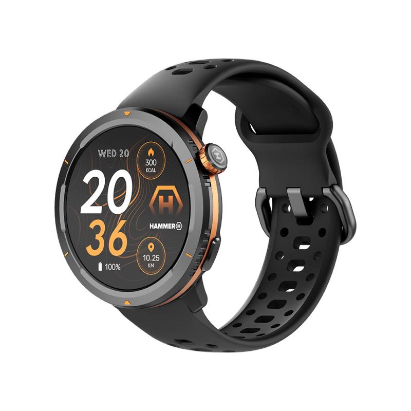 Smartwatch Hammer Watch 2 Lite 1.43" Μαύρο