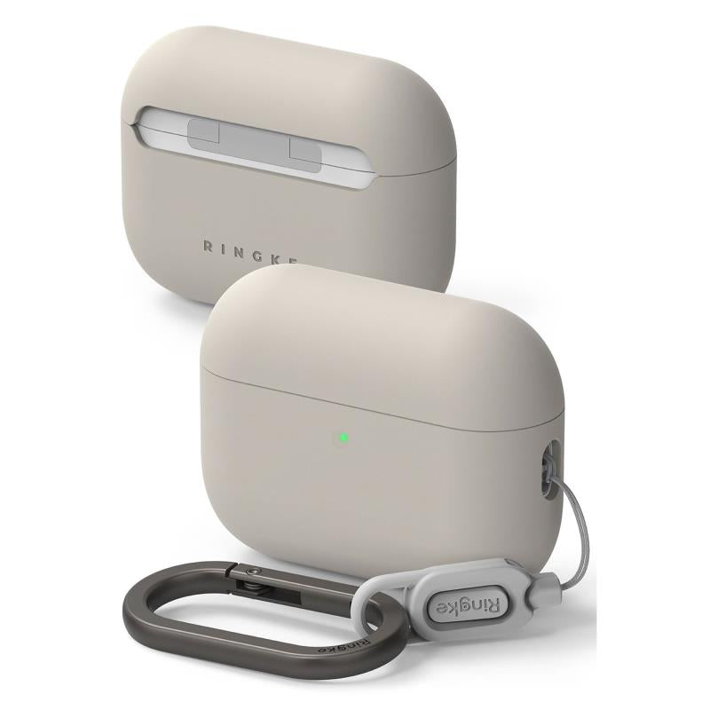 Θήκη Σιλικόνης Ringke Apple AirPods Pro 3 (2025) Stone