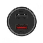 Φορτιστής Αυτοκινήτου Xiaomi Mi με Διπλή Έξοδο USB 37W CC06ZM Μαύρο