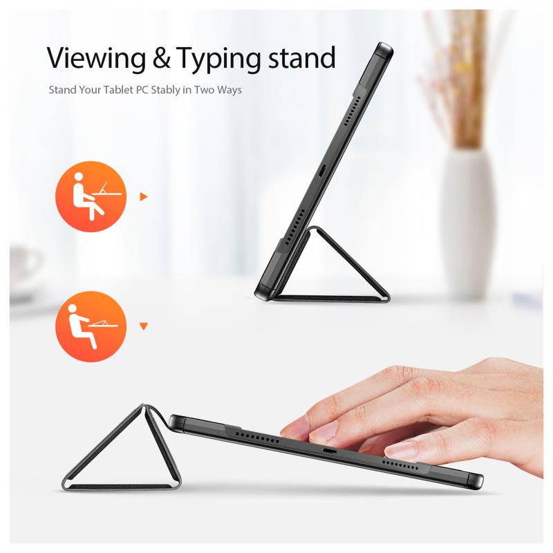 Θήκη TPU Flip Shock Proof Dux Ducis Domo Lenovo Idea Tab Pro 12.7" Μαύρο