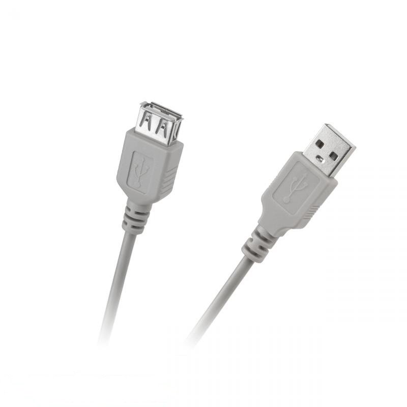 Προέκταση USB A/A M/F 3m Γκρι