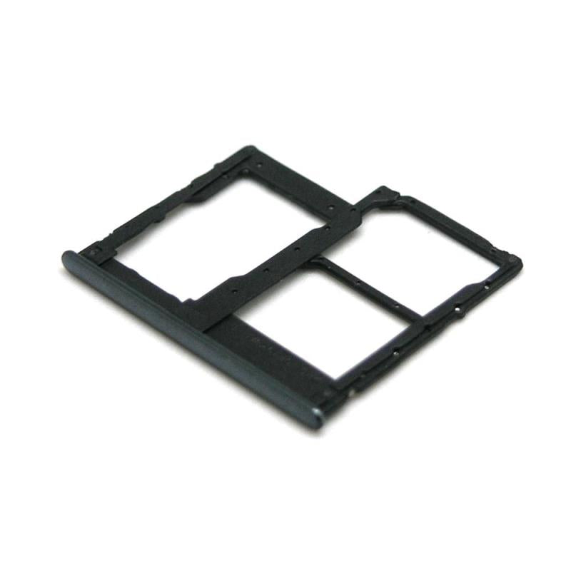 Βάση Κάρτας Sim & SD Samsung A405F Galaxy A40 Μαύρο (Original)
