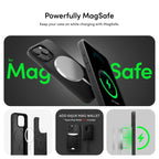 Θήκη Soft TPU & PC Spigen Cyrill Kajuk Mag Magsafe Apple iPhone 15 Pro Μαύρο