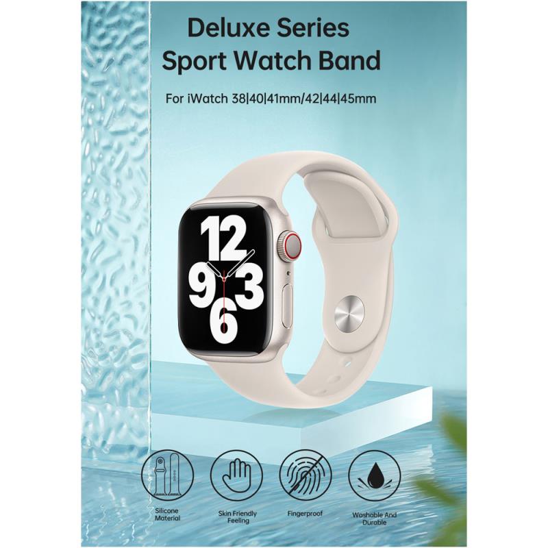 Λουράκι Devia Sport Apple Watch (38/ 40/ 41/ 42mm) Deluxe Fog Μπλε