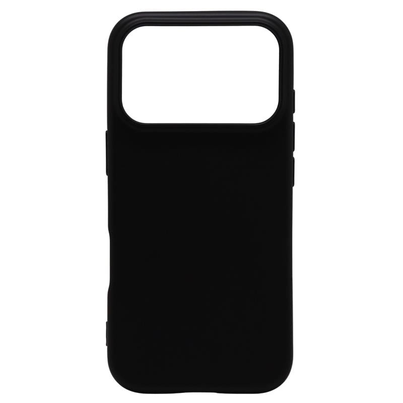 Θήκη Soft TPU inos Apple iPhone 18 Pro/ 17 Pro S-Cover Μαύρο