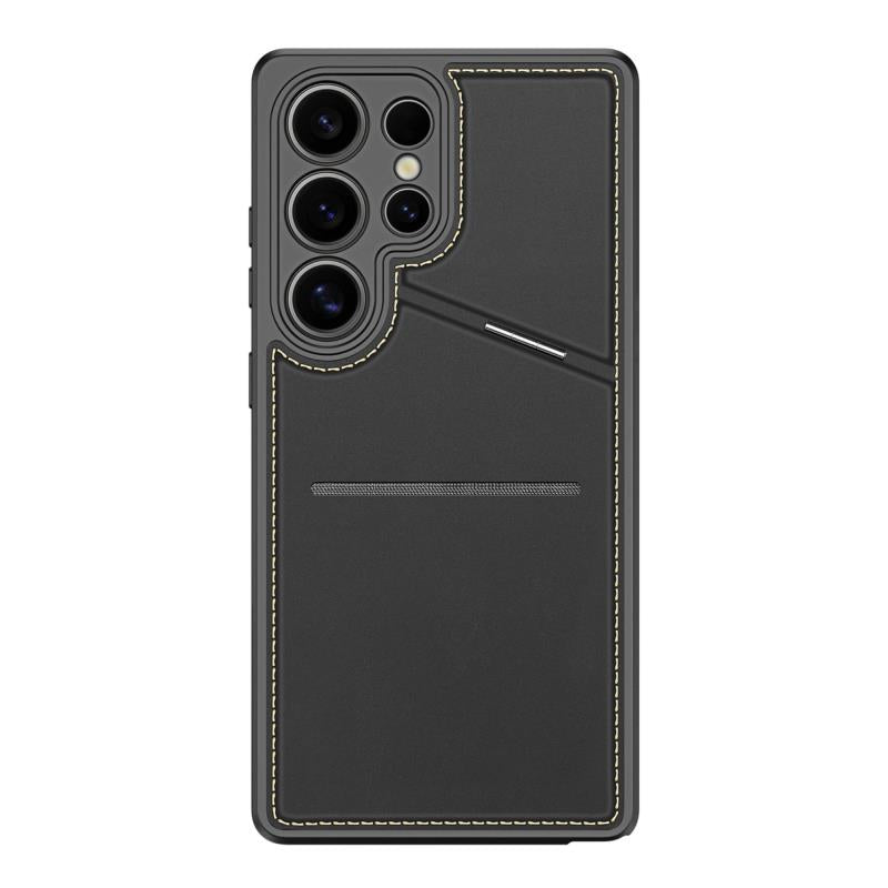 Θήκη Δερμάτινη Dux Ducis Samsung Galaxy S25 Ultra 5G 3 σε 1 Magnetic με Stand Rafi II Μαύρο