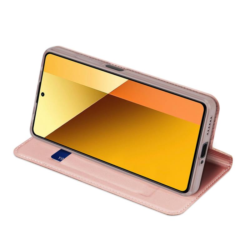 Θήκη Flip Dux Ducis Xiaomi Redmi Note 13 5G Skin Pro Ροζ