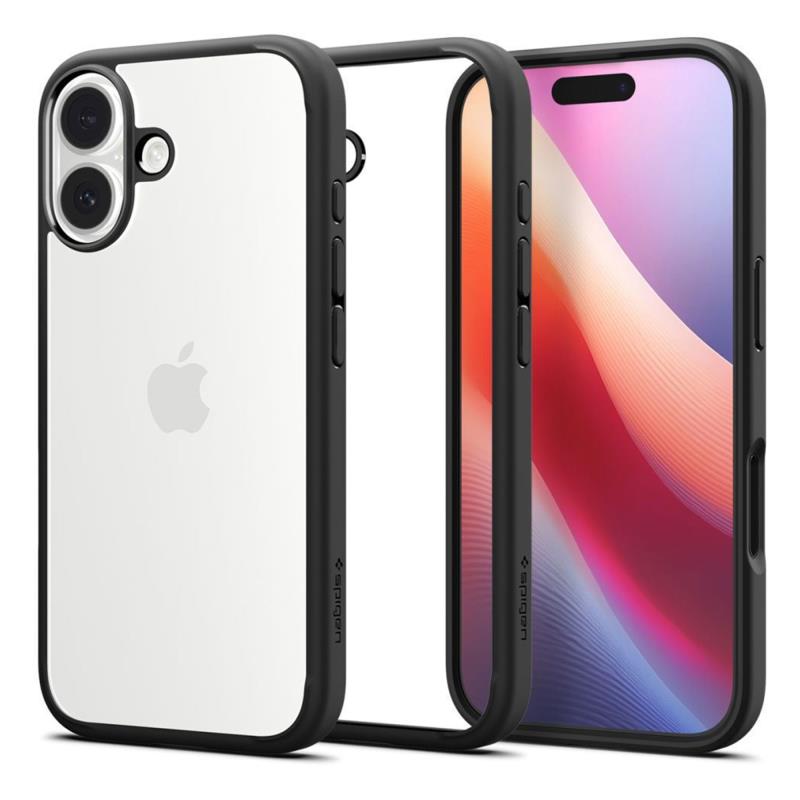 Θήκη TPU & PC Spigen Apple iPhone 17 Ultra Hybrid Μαύρο
