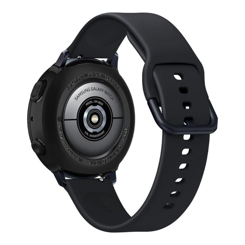 Θήκη Soft TPU Spigen Samsung Galaxy Watch Active 2 44mm Liquid Air Μαύρο
