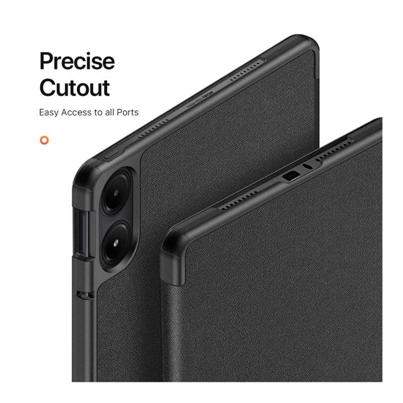 Θήκη TPU Flip Shock Proof Dux Ducis Domo Xiaomi Redmi Pad Pro 12.1" Μαύρο