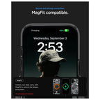 Θήκη TPU & PC Spigen Ultra Hybrid Mag Magsafe Apple iPhone 17 Zero One Μαύρο