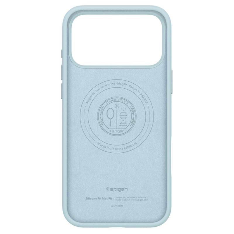 Θήκη Σιλικόνης Spigen Silicone Fit Magsafe Apple iPhone 17 Pro Max Γαλάζιο