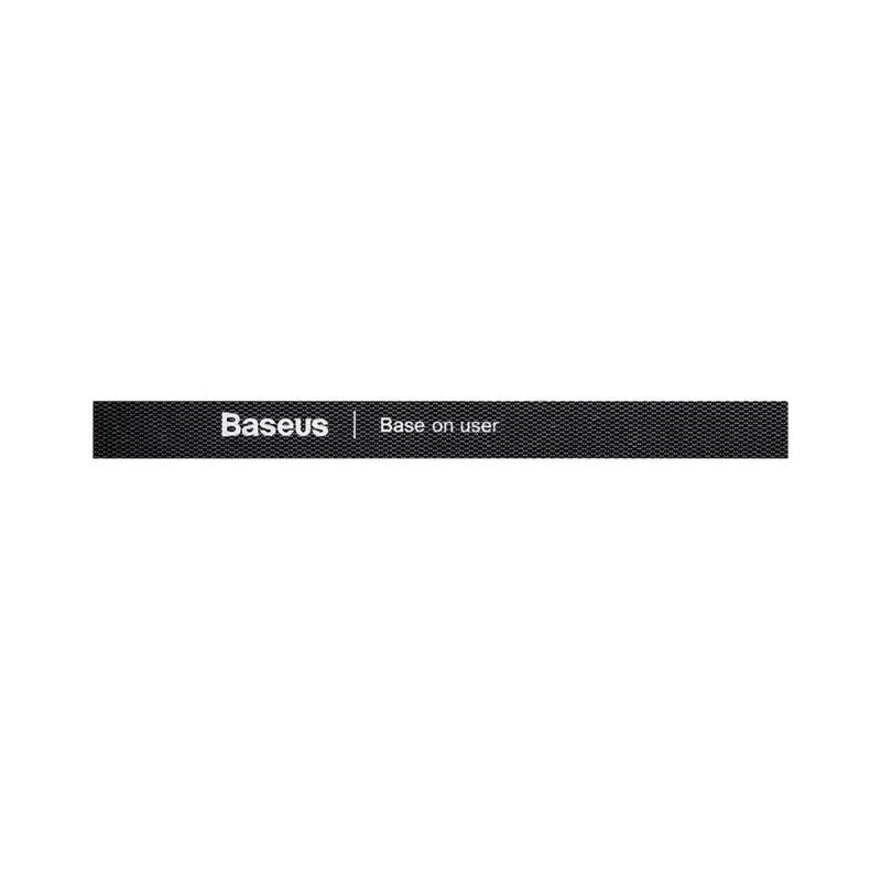 Δεματική Ταινία Καλωδίων Baseus Velcro Rainbow Circle Straps 3m Μαύρο