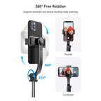 Ασύρματο Selfie Stick & Τρίποδο Devia C10 Life Creation για Smartphones Πλάτους 65 έως 95mm Μαύρο