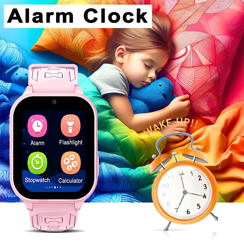 Smartwatch Blavec K-02 με GPS για Παιδιά Ροζ