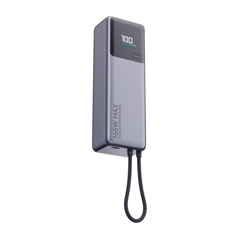 Φορτιστής Ανάγκης Xiaomi BHR9361GL 165W 10000mAh με Ενσωματωμένο Καλώδιο Γκρι