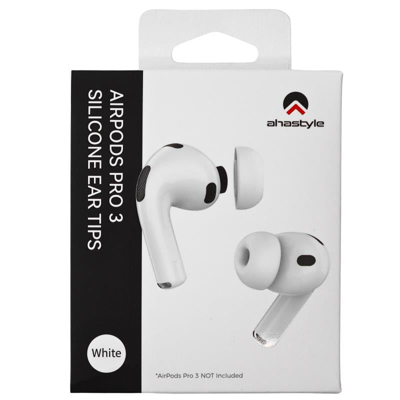 Eartips Σιλικόνης AhaStyle WG187 Apple AirPods Pro 3 S/ M/ L Λευκό (3 ζεύγη)
