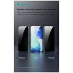 Tempered Glass Full Face Privacy Devia Apple iPhone 17 Pro με Βοηθητικό Εργαλείο Van Μαύρο (1 τεμ.)