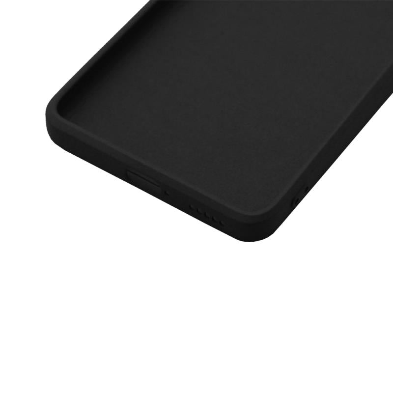 Θήκη Liquid Silicon inos Xiaomi Poco F3/ Mi 11i L-Cover Μαύρο