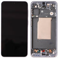 Οθόνη με Touch Screen & Μπροστινή Πρόσοψη Samsung A576 Galaxy A57 5G Γκρι (Original)