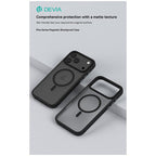 Θήκη TPU & PC Devia Apple iPhone 17 Pro Magnetic Shock Proof Pino Πορτοκαλί