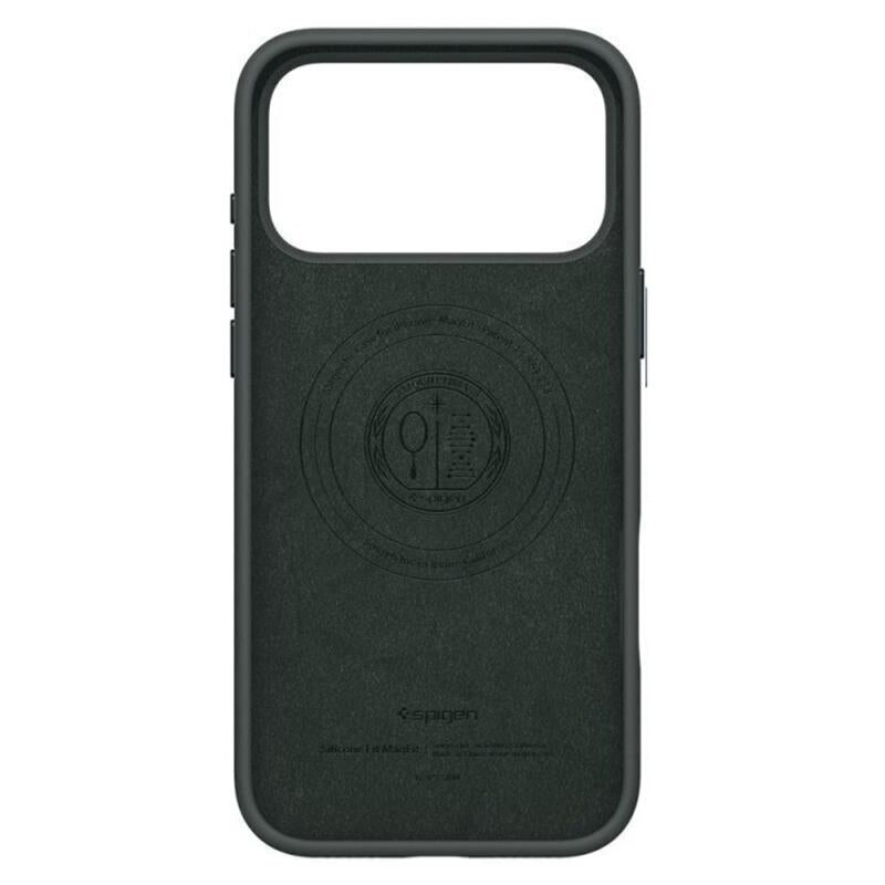 Θήκη Σιλικόνης Spigen Silicone Fit Magsafe Apple iPhone 17 Pro Πράσινο