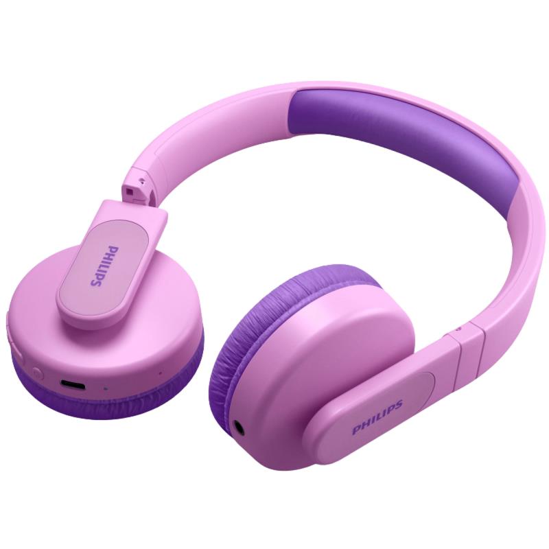 Ασύρματα Ακουστικά Κεφαλής Philips TAK4206 για Παιδιά Ροζ