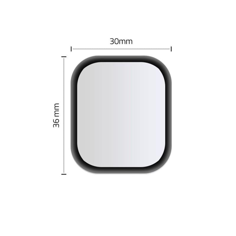 Hybrid Nano Glass Hofi Pro+ Apple Watch 4/ 5/ 6/ SE 40mm Μαύρο (1 τεμ.)