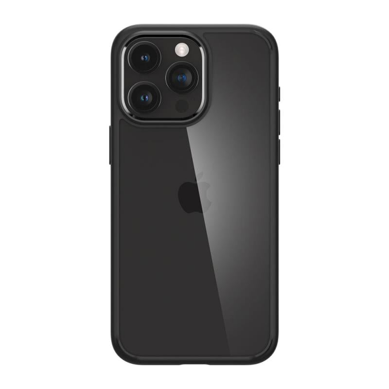 Θήκη TPU & PC Spigen Ultra Hybrid Apple iPhone 15 Pro Max Διάφανο-Μαύρο