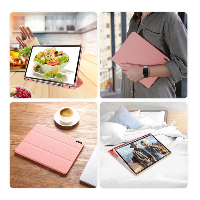 Θήκη TPU Flip Shock Proof Dux Ducis Domo Samsung Galaxy Tab S9 FE Plus 12.4" Wi-Fi/ 5G Μαύρο