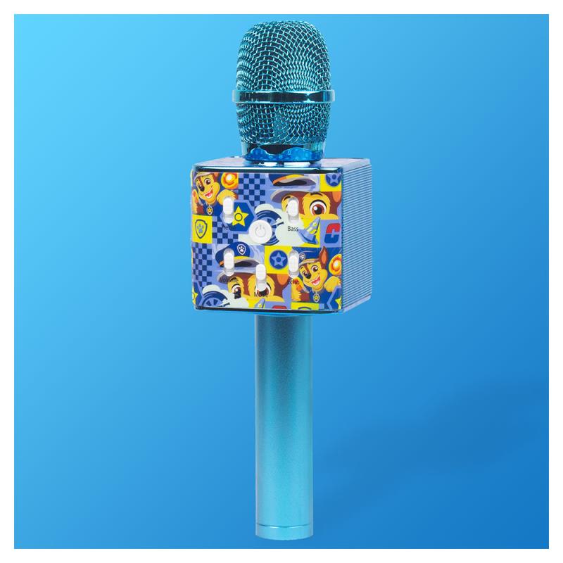 Ασύρματο Μικρόφωνο Bluetooth Paw Patrol EMX-010246 με Ηχείο (Karaoke) Μπλε