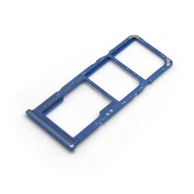 Βάση Κάρτας Sim & SD Samsung A705F Galaxy A70 Μπλε (Original)
