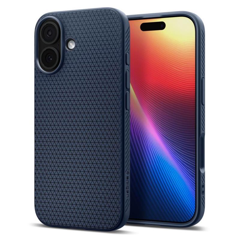 Θήκη Soft TPU Spigen Liquid Air Apple iPhone 17 Σκούρο Μπλε
