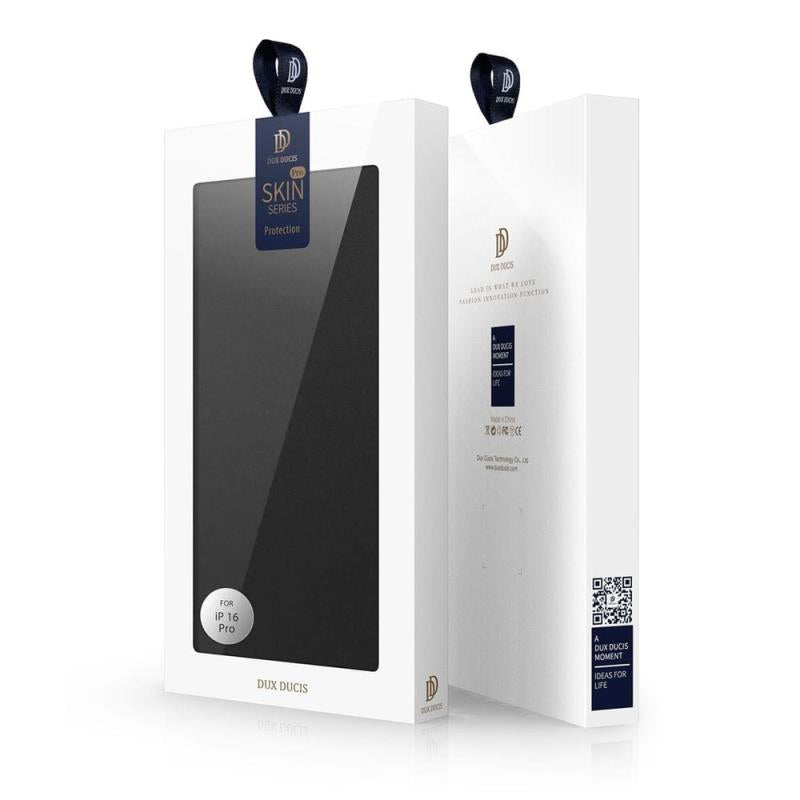 Θήκη Flip Dux Ducis Apple iPhone 16 Pro Skin Pro Μαύρο
