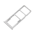 Βάση Κάρτας Sim & SD Samsung A217F Galaxy A21s Λευκό (Original)