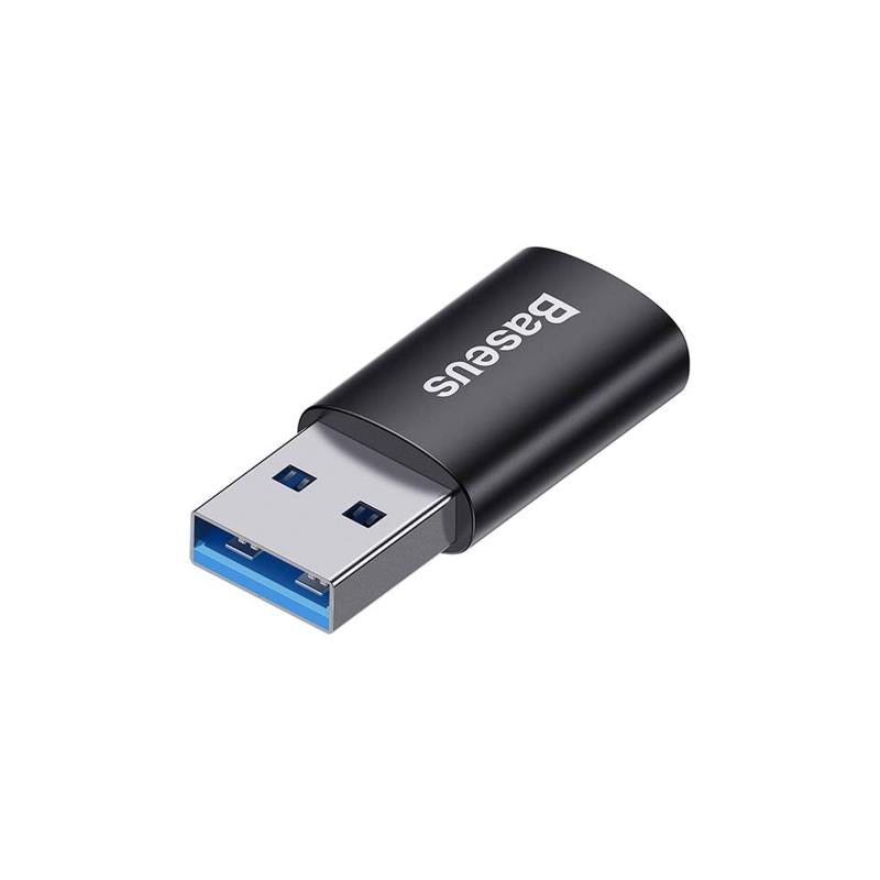 Αντάπτορας Baseus Ingenuity Mini USB C Host OTG Θηλυκό σε USB A Αρσενικό Μαύρο