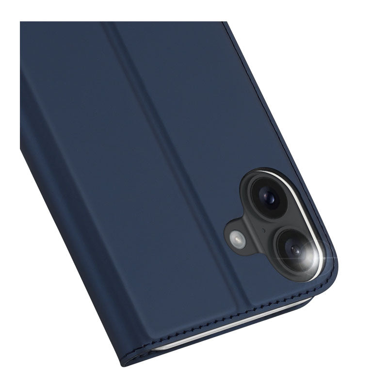 Θήκη Flip Dux Ducis Apple iPhone 16 Skin Pro Μπλε