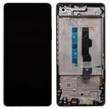 Οθόνη με Touch Screen & Μεσαίο Πλαίσιο Xiaomi Redmi Note 13 5G Μαύρο (Original)