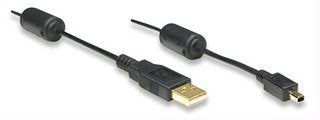 Manhattan καλώδιο USB A σε Mini-USB 4pin M/M 1.8m