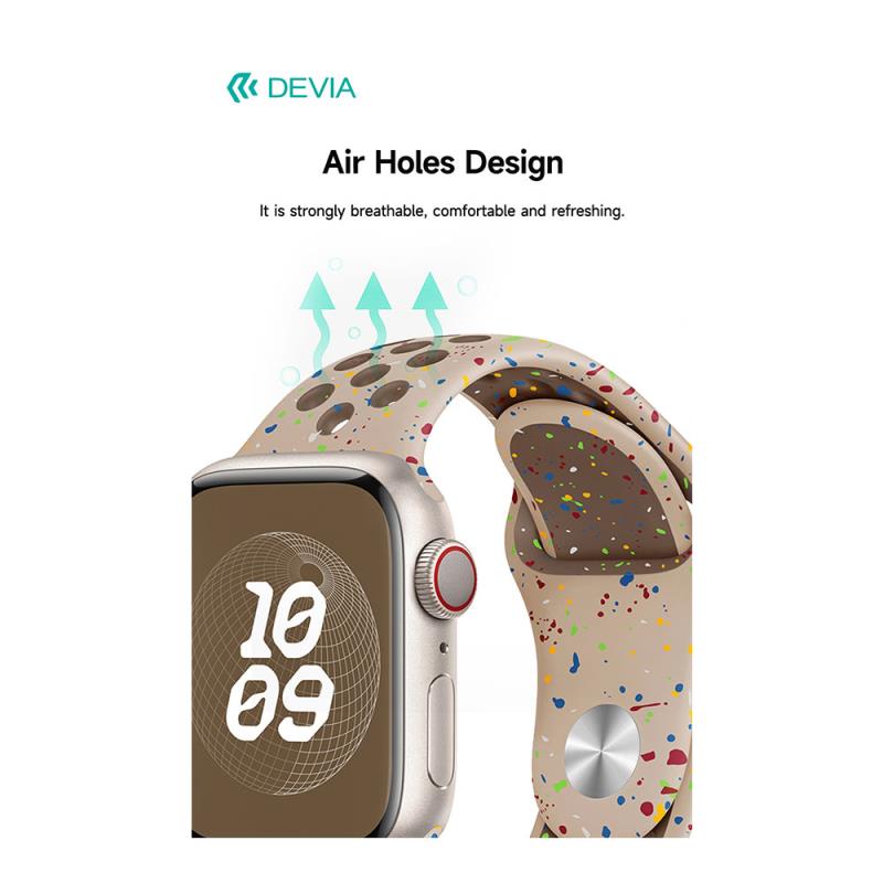 Λουράκι Devia Sport2 Apple Watch (38/ 40/ 41/ 42mm) Deluxe V2 Midnight Sky