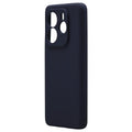 Θήκη Liquid Silicon inos Xiaomi Redmi Note 14 5G Velvet Σκούρο Μπλε
