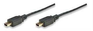 Manhattan καλώδιο Mini-USB B OTG M/M 1.8m