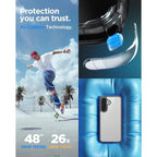 Θήκη TPU & PC Spigen Samsung Galaxy A57 5G Ultra Hybrid Διάφανο Γκρι