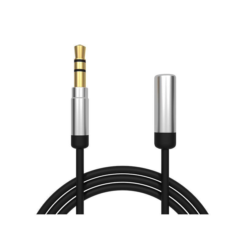 Καλώδιο Stereo Jack 3.5mm 1m M/F Premium