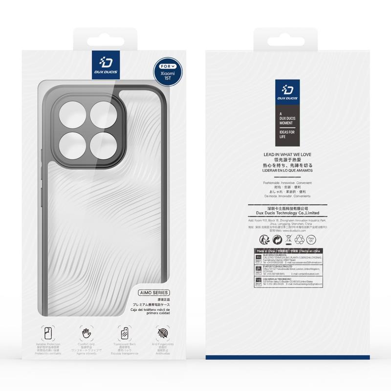 Θήκη TPU & PC Dux Ducis Samsung Galaxy S25 Ultra 5G Aimo Μαύρο