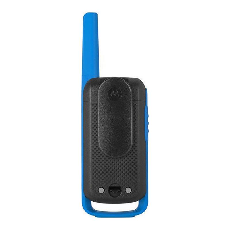 Walkie Talkie Motorola Talkabout T62 & Φορτιστής Μαύρο-Μπλε (2 τεμ.)