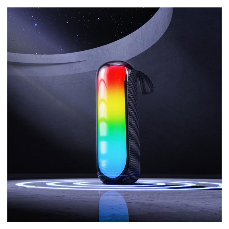 Φορητό Ηχείο Bluetooth Borofone BR44 Sound TWS BT 5.4 Ραδιόφωνο FM USB AUX MicroSD 1200mAh 10W Μαύρο